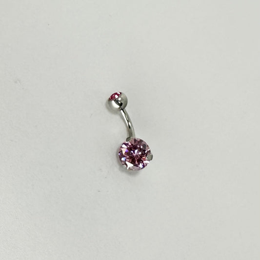 Navel - Piercing da ombelico Rosa 12mm