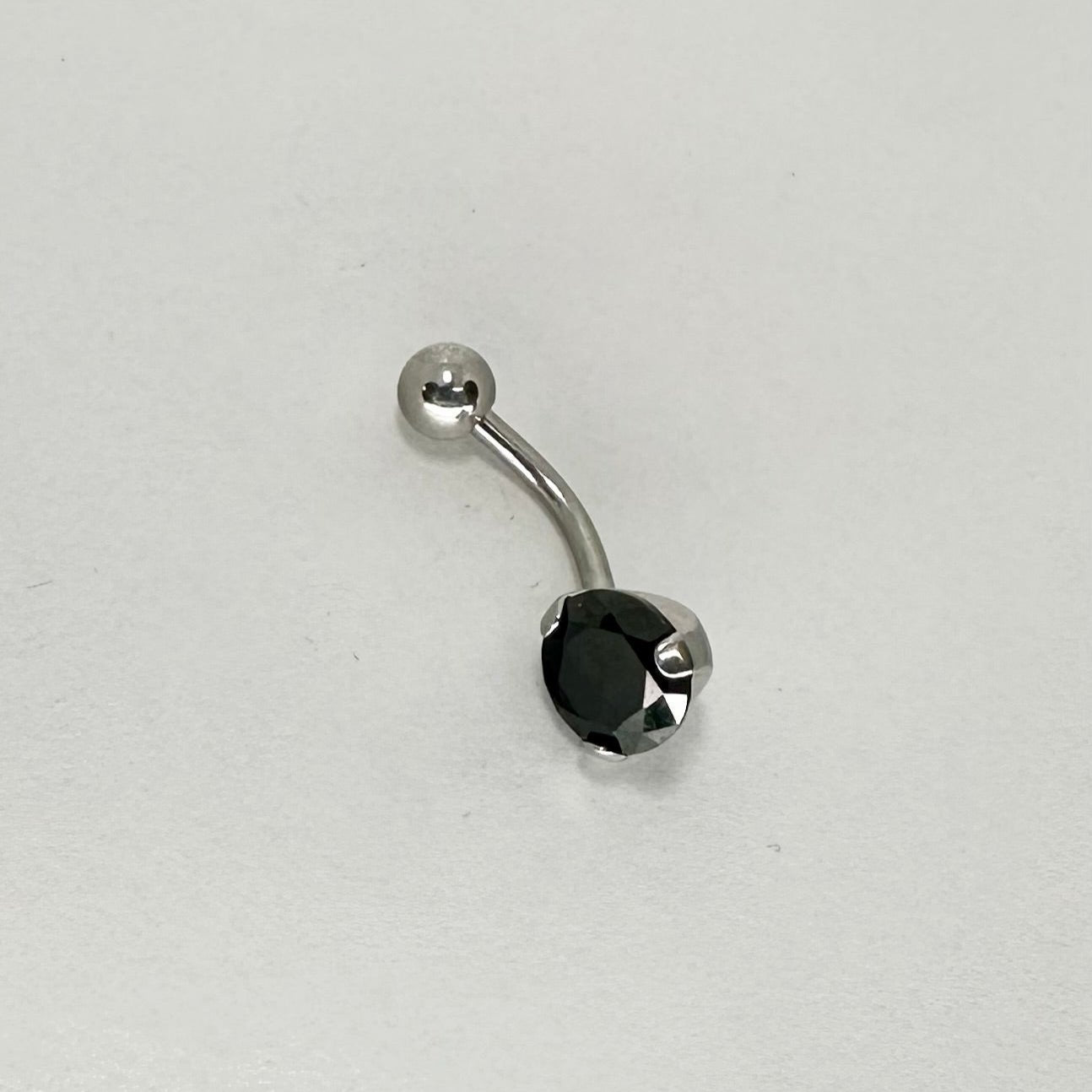 Navel - Piercing da ombelico Nero 12mm