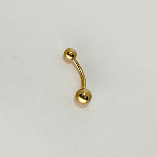 Navel - Piercing da ombelico base Gold 12mm