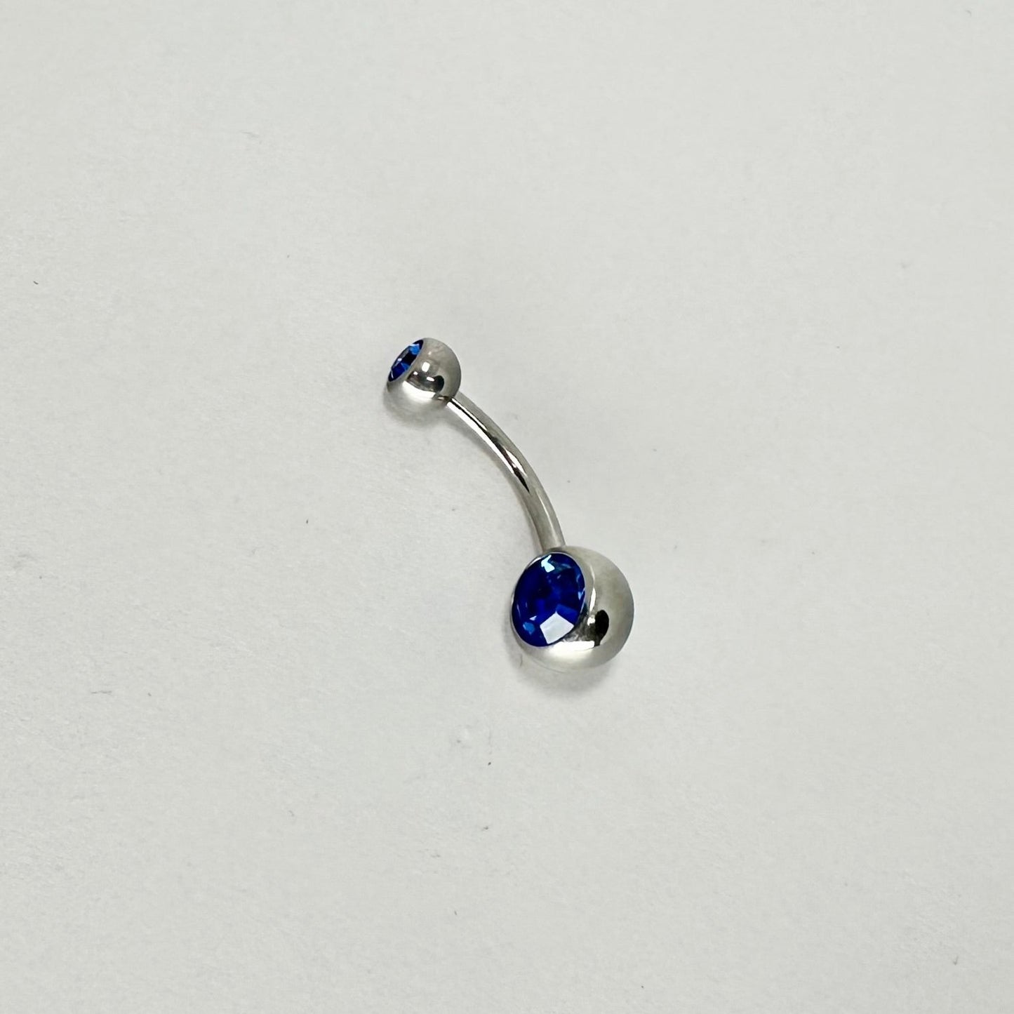 Navel - Piercing da ombelico Blu 12mm