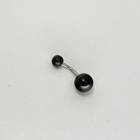 Navel - Piercing da ombelico Cocco Nero 12mm