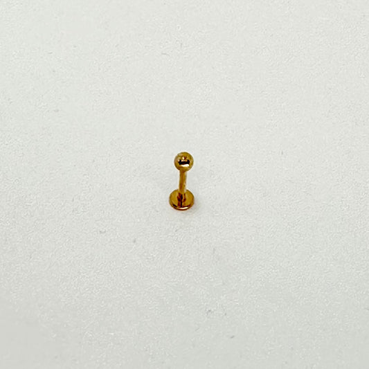 Labret - Piercing da labbro Gold 1.2mm